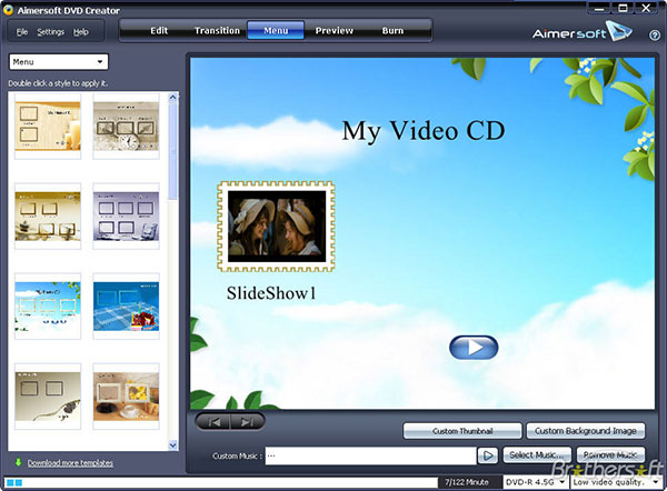 aimersoft dvd creator windows 8
